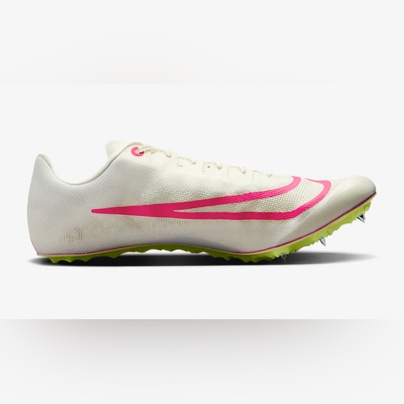 Nike Ja Fly Track & Field Spikes White Pink Bag & Tool DR2741-100 NWOB - Picture 2 of 6